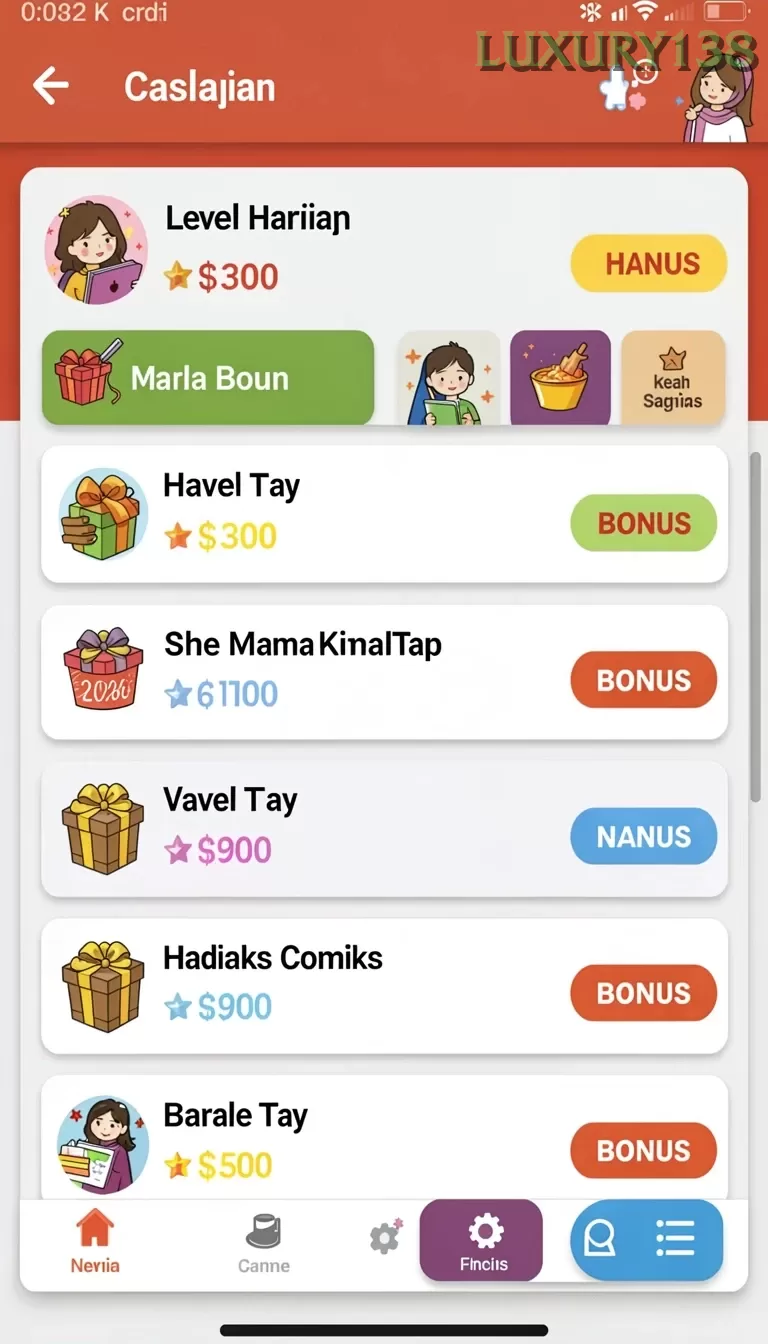 Pratinjau antarmuka luxury138 — aplikasi APK resmi Android v2.5.6
